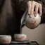 Dunhuang Feitian Cốc Tròn Nhỏ Hộ Gia Đình Giả Bài Hát Ru Kil Master Cup Gốm Trà Kung Fu Bộ Trà Cốc Đơn Uống Trà Cốc