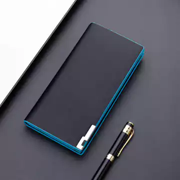 Ví nam Ví nam Ví dài Ví bổ sung Phiên bản Hàn Quốc Nam Khe cắm nhiều thẻ Kẹp hóa đơn có thể giữ điện thoại di động Phong cách nam
