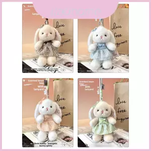 Quyến rũ thỏ dễ thương sang trọng với trang phục ca rô để trang trí túi quà tặng bé gái
