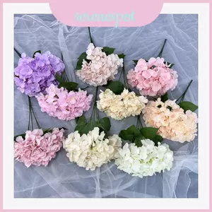 Và Bữa tiệc cưới Tường hoa nhân tạo có hoa cẩm tú cầu để trang trí khách sạn và ngôi nhà