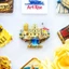Nhãn dán từ tính hình quả trứng Macau nổi Đảo bầu trời Macau