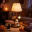 Đèn Halloween Phù Thủy Halloween Trang Trí Tiệc Nhựa Hình Hoạt Động Pin Cho Trang Trí Ma Quái