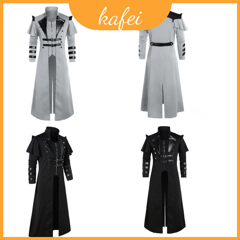 Áo khoác len thời trang, thiết kế tách rời sang trọng, phù hợp cosplay hoặc biểu diễn trên sân khấu