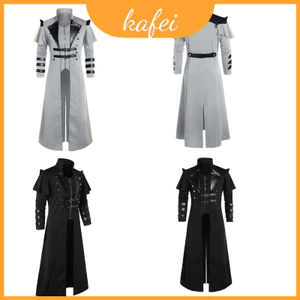 Áo khoác len thời trang, thiết kế tách rời sang trọng, phù hợp cosplay hoặc biểu diễn trên sân khấu