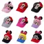 Mũ bóng chày họa tiết động vật chuột Mickey cho trẻ em có vành cong và vải nhẹ