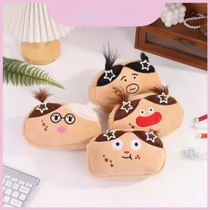 Túi lông bút dễ thương với thiết kế rộng rãi để sử dụng ở trường học và bàn làm việc Phụ kiện sáng tạo