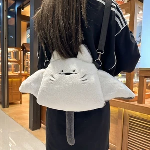 Mới Quỷ Cá Ba Lô Nữ Cá Tính Búp Bê Sang Trọng Búp Bê Túi Đeo Ngang Nhật Bản Cô Gái Dễ Thương H