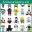 32cm Đồ Chơi Nhồi Bông SANS Chủ Đề Trò Chơi Undertale 20 Phong Cách Dễ Thương Dành Cho Bé