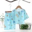 Bộ đồ ngủ thỏ dưa hấu tập đi bằng vải Cotton Satin và vải thấm hút cho đồ ngủ trẻ sơ sinh