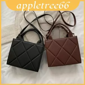 Túi đeo chéo vuông Pu sang trọng có khóa kéo cho nữ thời trang hàng ngày