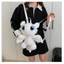 Túi đeo vai kép hoạt hình Jack Plush Skellington cho trẻ em thoáng khí có thiết kế