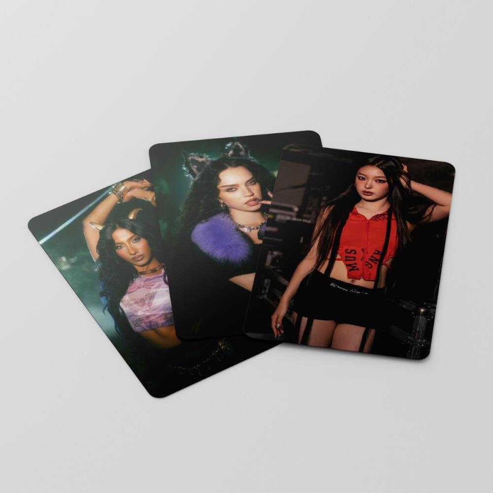 LINXX 55 Chiếc KATSEYE Sophia Megan Daniela Album Lomo Cards Nhóm Cô Gái Bộ Sưu Tập Quạt Photocards Hàng Hóa Quà Tặng Ngày Lễ