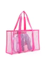 Túi Tote đi biển bằng vải Polyester cỡ lớn có thể mở và kỳ nghỉ bên trong cho túi