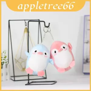 Móc khóa đồ chơi sang trọng đáng yêu Penguin với màu sắc tươi sáng cho bữa tiệc ủng hộ