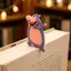 Dấu trang Hippopotamus Pvc đáng yêu với thiết kế 3d dành cho trẻ em và học đọc sách