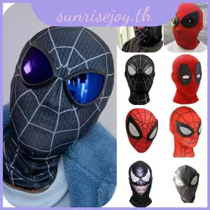 Trang Phục Halloween Người Nhện Cho Trẻ Em Và Người Lớn Ngộ nghĩnh Mũ Đội Đầu Mặt nạ Người Nhện
