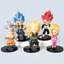 Dragon Ball Super Saiyan Goku Và Vegeta Pvc Hình Bộ Sưu Tập Người Hâm Mộ Màn Hình Anime Cho