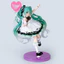 Miku Anime Hatsune Girl Pvc Model với chi tiết sưu tập dành cho người hâm mộ Trang trí bàn làm việc và