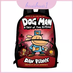 Ba lô trẻ em hoạt hình Dog Man với hệ thống vai tiện dụng cho trường học