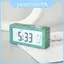 Đồng hồ Lcd đa năng bền bỉ có nhiệt kế và chức năng im lặng cho phòng ngủ và văn phòng
