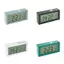 Đồng hồ để bàn Lcd số Sleek có chế độ im lặng và chỉ báo 24 giờ để trang trí phòng ngủ