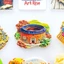 Nhãn dán từ tính sàn địa phương màu đỏ Phúc Kiến