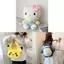 Ba lô hoạt hình sang trọng cho bé gái Túi điện thoại thông minh Polyester mềm du lịch thông thường có túi
