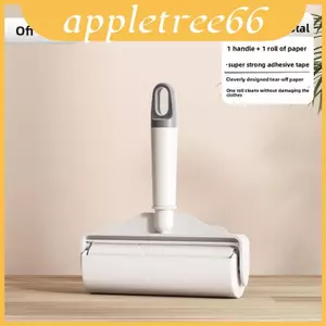 Con lăn dính Lint nhỏ gọn có tấm xé để loại bỏ lông thú cưng và bụi trên và chăn ga gối quần áo