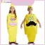 Váy chuối Halloween bằng vải Polyester dành cho người lớn Người lớn Thanh thiếu niên tham gia và