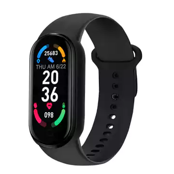 Máy đo bước chân thế hệ thứ 7 Huyết áp Huyết áp Đồng hồ thông minh Bluetooth thể thao Đồng hồ thông minh M7 Vòng đeo tay thông minh