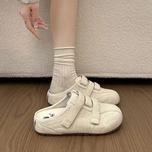 Đế dày Birkenstock Baotou Nửa Dép Nữ Mùa Hè Mới Đa Năng Nhẹ Thoải Mái Giày Lửng Nửa Thường Ng