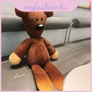 Đồ chơi nhồi bông Mr Bean Teddy có cọc ngắn mềm cho trẻ em và người sưu tập