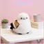 Đồ chơi sang trọng hình chim trắng với bông mềm ngắn sang trọng và Cotton Pp để và thoải mái