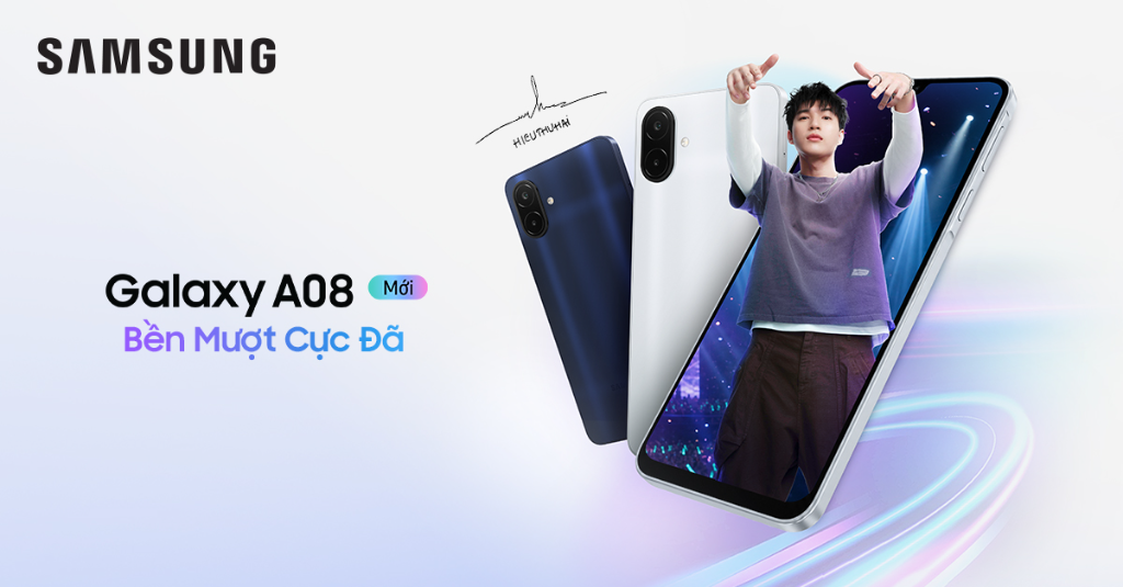 Điện thoại Samsung Galaxy A08 LTE (4+64GB), kèm sạc – ảnh mô tả chi tiết 1