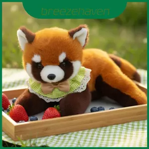 Đồ chơi dễ thương sang trọng Raccoon có sợi Polyester cho phòng chơi trẻ em Tặng và