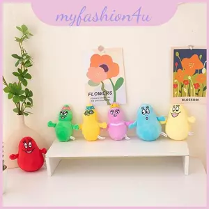 Bộ sưu tập Baby Les Barbapapa Papa Plush Vải pha lê mềm cho trẻ em Chơi sinh nhật và lễ kỷ niệm