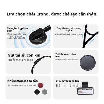 Xiong Ống là một loại ống nghe tế chuyên nghiệp dành cho sĩ, sinh viên y khoa, bác sĩ nhi khoa dùng để theo dõi tim ,