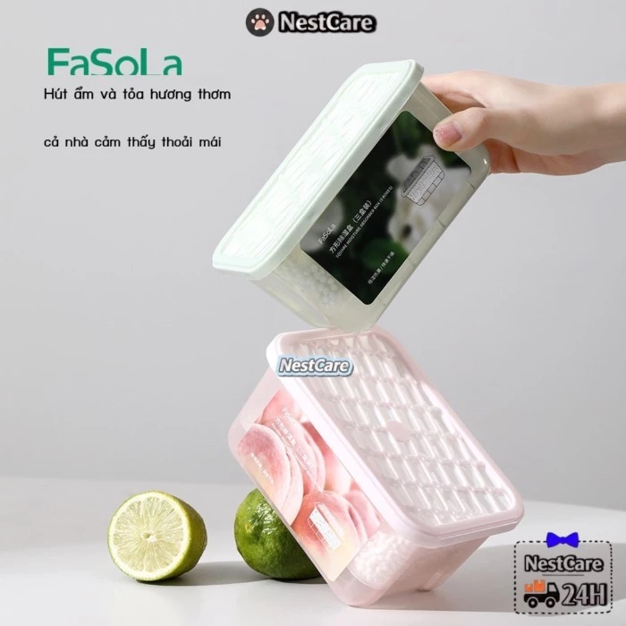 Hộp hút ẩm tủ quần áo ký túc xá ba ngăn chống ẩm mới trong nhà trở lại hiện vật hút ẩm hút ẩm Nanti