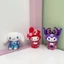 Đồ chơi sang trọng Kuromi Melody Hellokitty với chất liệu siêu mềm dành cho trẻ em Trang trí phòng và quà tặng sưu tập