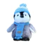 Đồ chơi chim cánh cụt sang trọng có mũ khăn quàng cổ cho bé gái và trẻ em 23cm 18cm