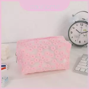 Hộp đựng mỹ phẩm Eva đơn giản có họa tiết hoa nhỏ dành cho phụ nữ Những người yêu thích và làm đẹp
