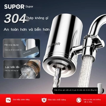 Máy Supor cho gia đình, không dùng trực tiếp để uống, máy nước bếp, nước, bộ lọc vòi nước.