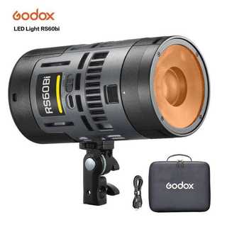 Đèn LED RGB Godox RS60R/RS60Bi 60W 1800 đến 10000K dùng cho quay phim, chụp ảnh, phát sóng