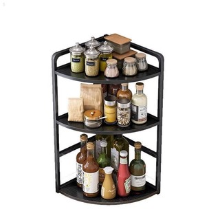 Order🥑 Giá để đồ nhà bếp, giá để đồ tam giác, giá để đồ gia vị góc, giá để đồ gia vị đa chức năng