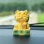 Bức tượng nhựa Pixiu có khuôn mặt hoạt hình dễ thương để trao đổi trang trí nội thất và