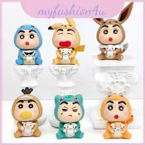 Shinchan Crayon Đồ chơi sưu tập Pvc với nhiều kiểu dáng cho đồ chơi Anime và sưu tập
