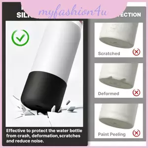 Cốc Owala Tay Silicon 24oz 32oz 40oz Bảo Vệ Giữ Nhiệt Có Đế Chống Mài Mòn Cho Du Lịch Và Làm Việc