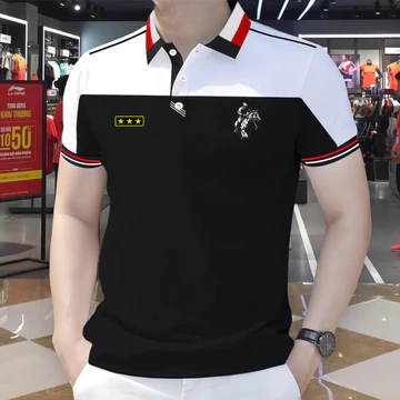 Áo Polo Nam Cho Nam Quần Áo Thể Thao Phong Cách Áo Sơ Mi Polo Quần Áo Áo Áo Sơ Mi Polo Dân Tộc Oversize Họa Tiết Retro Ngoài Trời Dạo Phố 38a