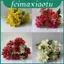 Faux Wedding Dahlia Flower Với Vải Lụa Trang Trí Nhà Chụp Ảnh Chống Đỡ Sắp Xếp Sự Kiện Và