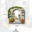 Miếng dán từ tính khung cửa Địa Trung Hải Hy Lạp